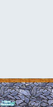 Sims 2 — Paste Stucco with wood & stone wall by swmeek — This is a recolor of a wall i submitted.