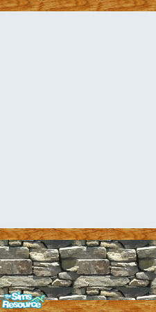 Sims 2 — Paste Stucco with wood3 & rock wall by swmeek — This is a recolor of a wall that i submitted.