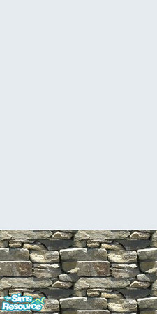 Sims 2 — Paste Stucco with rock wall by swmeek — This is a recolor of a wall that i submitted.