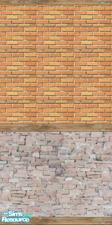 Sims 2 — 'Brick & Stone' #4 by devil_shark — Part of the 'Brick & Stone' Set By Devil_Shark - TSRAA Member
