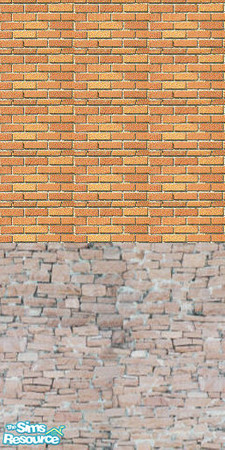 Sims 2 — 'Brick & Stone' #1 by devil_shark — Part of the 'Brick & Stone' Set By Devil_Shark - TSRAA Member