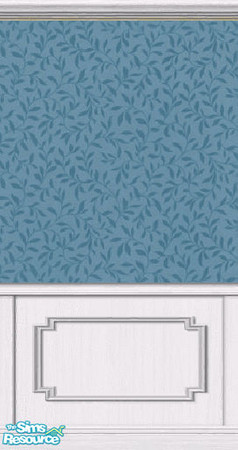 Sims 2 — Blu palms paneled by Roboty — Another light and calm shade of blue on palm trees but paneld with a white boarder