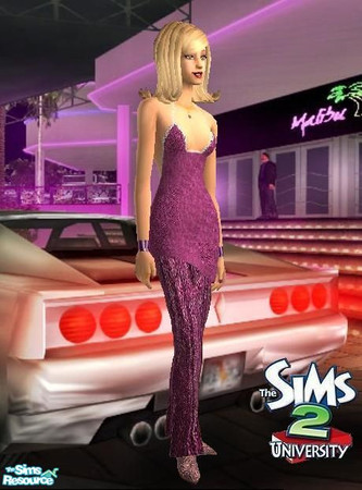 Sims 2 — YA Purple Glitz Overskirt Everyday & Eve by sgoobysnacks — This YA Purple Glitz Overskirt for Everyday &