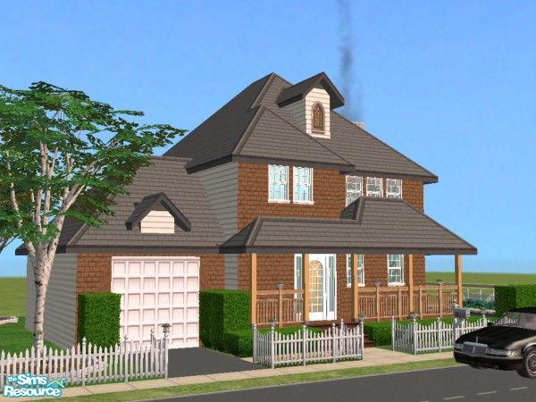 Sims 2 — Silver Lane 006 by DiabloII — This house is allso bilt from a really huose plan so there is much spce in the