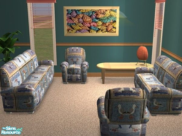 Sims 2 — sEaguLL lOve seAt 2 by gbourn — sea breath in your bedroom....