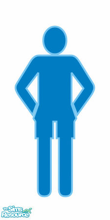 Sims 2 — bbrio_boys door by bibario — helping "blind" and drunk people to find the "right" door. 