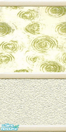 Sims 2 — Golden Swirls Wall by Queen_Of_The_Stone_Age — -