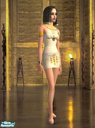 Sims 2 — YA Egyption Queen Mini by sgoobysnacks — Egyption Queen Mini skirt looks great with matching top ....mini mesh