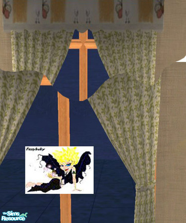 Sims 2 — Jungle Babies Curtains by foxybaby3 — A cute safari set with the babies of the jungle.