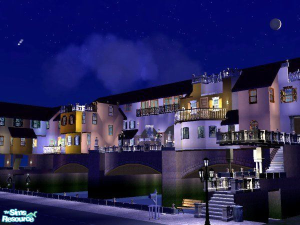 Sims 2 — Ponte Vecchio, Florence by Tiko — 