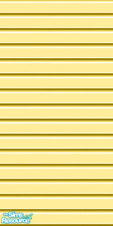 Sims 2 — Yellow Siding by Raveena — A bright, yellow siding.
