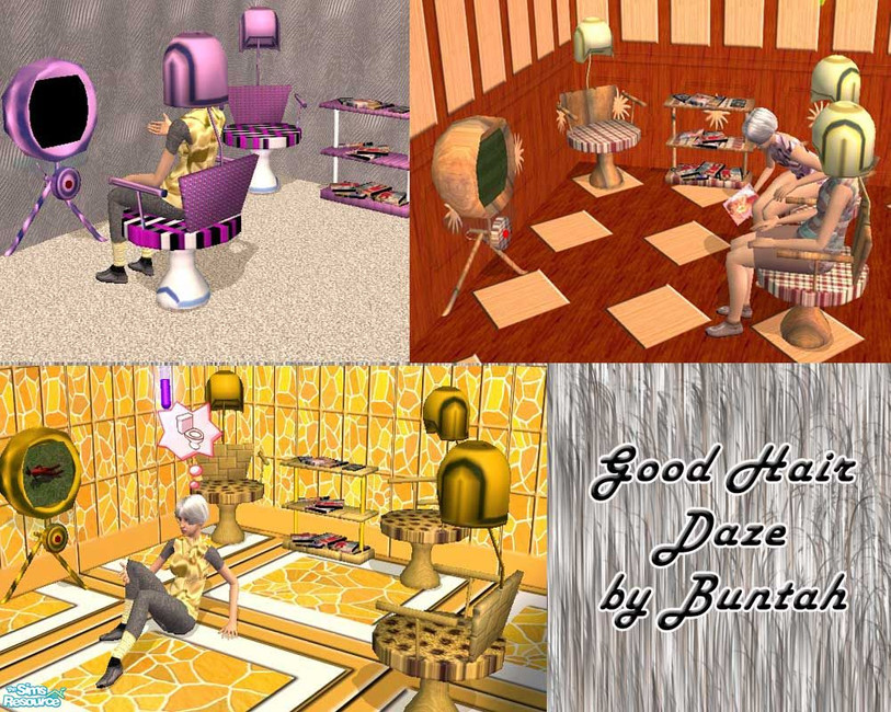 The Sims Resource Good Hair Daze