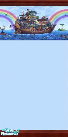 Sims 2 — Children's Collection by Crissie0721 — A set of eight walls for children's rooms, including Blues Clues,