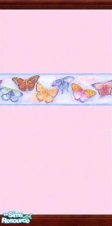 Sims 2 — Children's Collection by Crissie0721 — A set of eight walls for children's rooms, including Blues Clues,