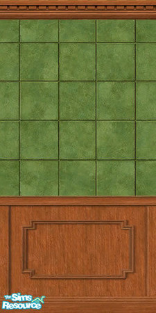 Sims 2 — Avacado and moss green wall 4 by alia_kenobi — 10 walls with a warm earthy feel. made to match maxis avacado
