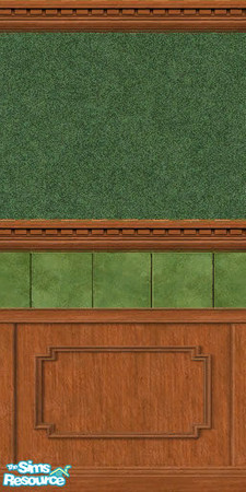 Sims 2 — Avicado and moss green wall 2 by alia_kenobi — 10 walls with a warm earthy feel. made to match maxis avacado