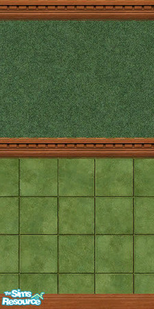 Sims 2 — Avicado and moss green wall 1 by alia_kenobi — 10 walls with a warm earthy feel. made to match maxis avacado