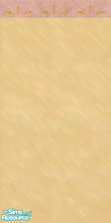 Sims 2 — Pink and Gold Bathroom Wall by oldmember_JLGRL11 — For a touch of Old Hollywood Glamour, use this wall with it's