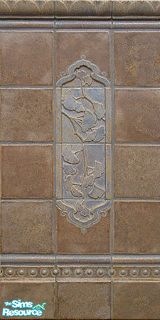 Sims 2 — Rustic European Wall 2 by oldmember_JLGRL11 — ParPart of the Bathroom Walls and Floor Set. Goes with one other