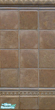 Sims 2 — Rustic European Tiled Wall by oldmember_JLGRL11 — Part of the Bathroom Walls and Floor Set. Goes with one other