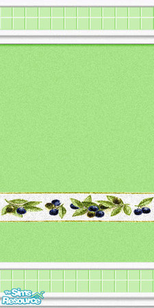 Sims 2 — Pale Green 3 by Lorah — Pale green vinyl with plum border.