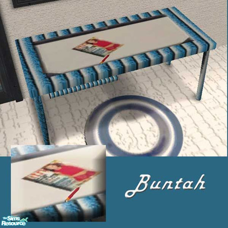 Sims 2 — Beauty Parlor Desk by buntah — This is the desk for my Beauty Parlor set. Requires my Office Desk mesh file,