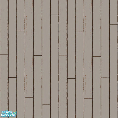 Sims 2 — Gray Wooden Plank Floor by buntah — This is the gray wooden plank floor for my Beach Office set.