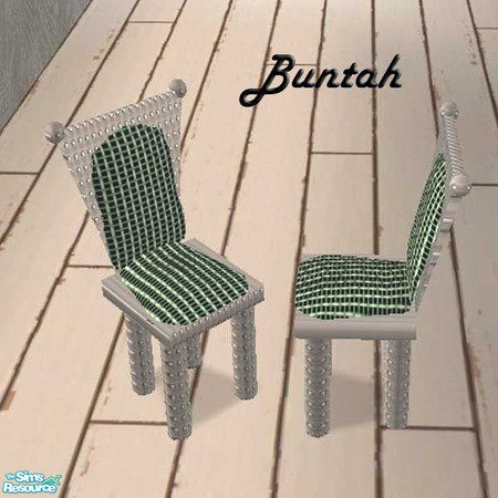 Sims 2 — Beach Office Desk Chair CUSHIONS by buntah — This is the desk chair CUSHIONS for my Beach Office. Get the mesh