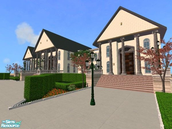 Sims 2 — Sim State Capitol Building by Kylejh15 — The place where political sims go (and tour groups).