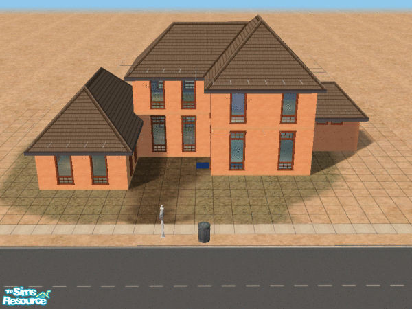 Sims 2 — Great Chief by power_of_p3 — This is to go with the rest of my desert lots. This is a large family home with 2