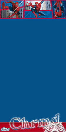 Sims 2 — Spiderman Wallpaper Set - 0 by Chrmd — Part of a set of 6 spiderman wallpapers for your child\'s bedroom.