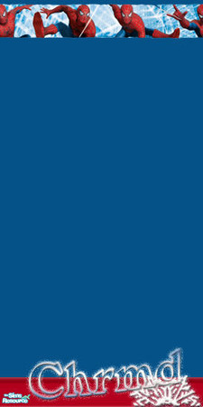 Sims 2 — Spiderman Wallpaper Set - 3 by Chrmd — Part of a set of 6 spiderman wallpapers for your child\'s bedroom.