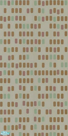 Sims 2 — A Spattering of Tile - Brown by TrailRunner782 — Get the look and feel of the 1960\'s with this tile set in