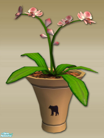 Sims 2 — Mt Lodge Series - Orchid Vase - Flowers - 02  by Shakeshaft — Part of the second recolour set of all the