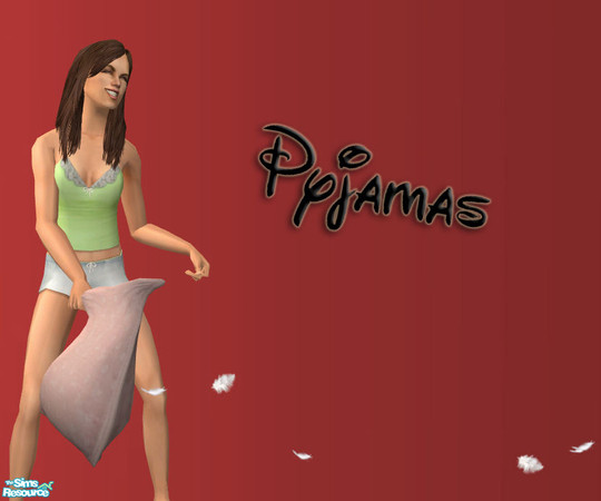 Sims 2 — Pyjamas Party by Sophel21 — new undies and sleepwear for ya sim ladies
