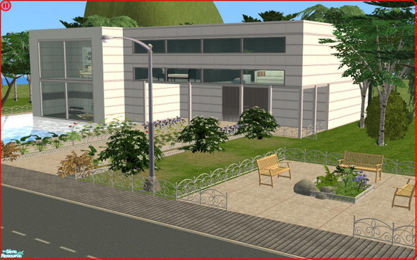 Sims 2 — Big Loft by Newtlco — Big and modern.Designed carefully for comfort of your sims.Fully tested.CleanPack