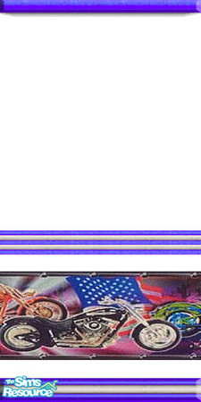 Sims 2 — Cycle 1 by Lorah — Purple, silver and white. Alternate 1 and 2 to cover walls.