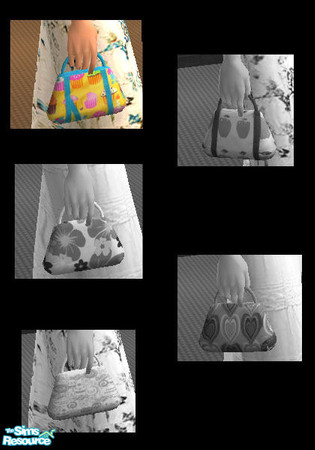 Sims 2 — Cupcake Bag by TSR Archive — Recolor of Isselda's lovely bag mesh.Enjoy... You can find the mesh at ->