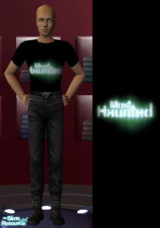 Sims 2 — Most Haunted outfit by law3 — For fans of the TV series with Yvette Fielding, examining haunted buildings in