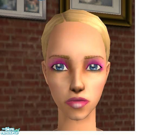 Sims 2 — Kissable lipstick_Pink by hacc2258 — This is my first try at make-up, Do your Sims yearn to have kissable lips,