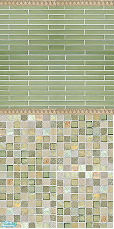Sims 2 — Wildlands Tile Bathroom - Wall 1 by agaliha5 — This is a recolor of a bathroom set by erininy sims 2. You must