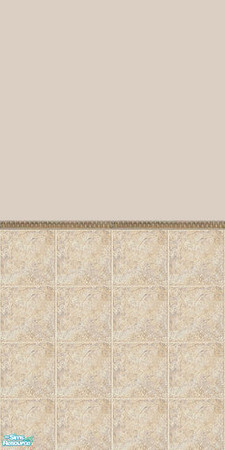 Sims 2 — Jasper Walls - 1 by agaliha5 — A set of 4 tile walls that match the Jasper Tile Floor set. They only cost $1 in