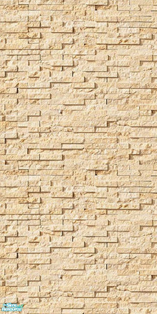 Sims 2 — The Brick Wall Set - 2 by agaliha5 — Set of five textured stone brick walls. Each is only $1 in game