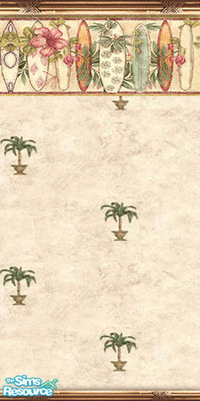 Sims 2 — am_summer11 by Cruella — FA-Theme Summer Beach Pary Walls. Great for wallpapering community beach shops and