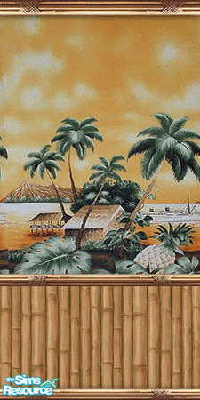 Sims 2 — am_summer19 by Cruella — FA-Theme Summer Beach Pary Walls. Great for wallpapering community beach shops and