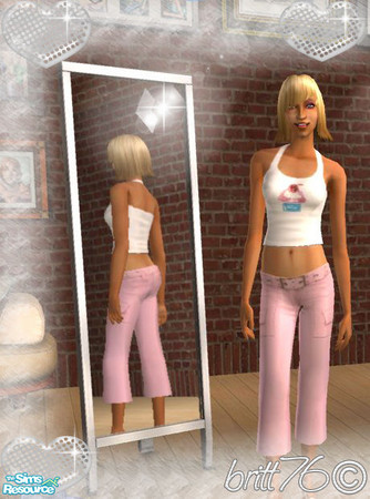 Sims 2 — Sequin Cupcake Tee 1 by britt76 — Part of my "Sequin Cupcake Tee Set"....will also appear in the