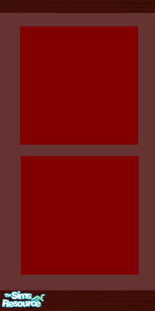 Sims 2 — Study - Ruby Wallpaper With Cranberry Do by oldmember_SavannahSims — Your Sims will love the calming look and