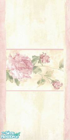 Sims 2 — floral romance by emeraldmcgonagall — Nice floral, soft romantic looking paper. Great for any room, please rate.