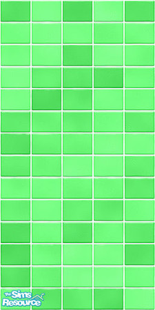 Sims 2 — Rising Green Wall - Tile1 by simtorrents — This collection of walls and floors will take any room from drab to