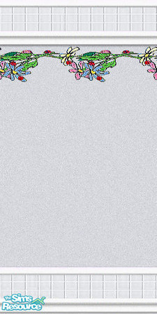 Sims 2 — Designer Vinyl 15 by Lorah — Beautiful designer walls in grey vinyl sheeting and grey tiles for kitchen or bath.